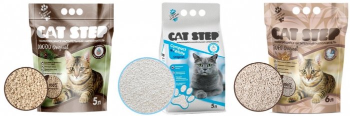 Преимущества комкующихся наполнителей CAT STEP