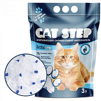 Впитывающий силикагелевый наполнитель CAT STEP Arctic Blue