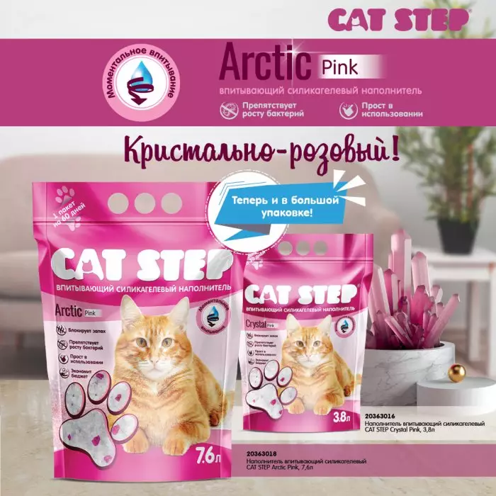 CAT STEP Arctic Pink 7,6