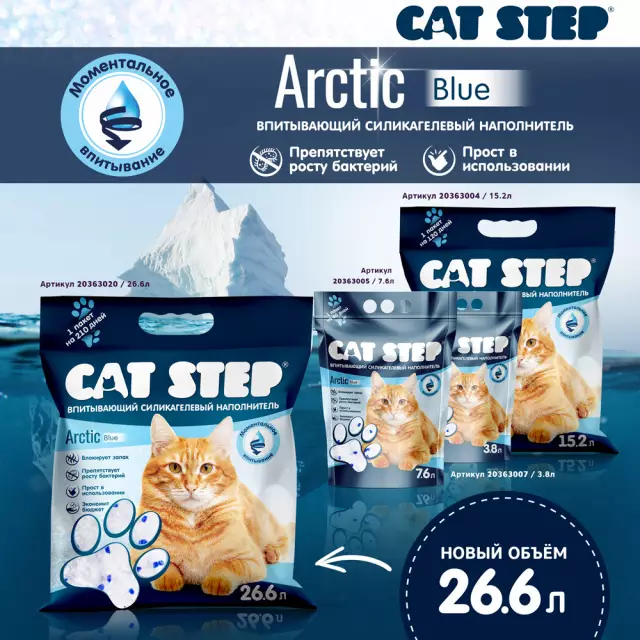 CAT STEP Arctic Blue 26,6